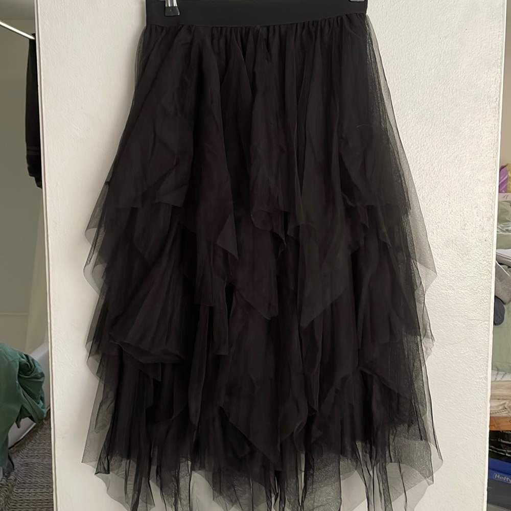 Black tulle skirt, brand new never worn